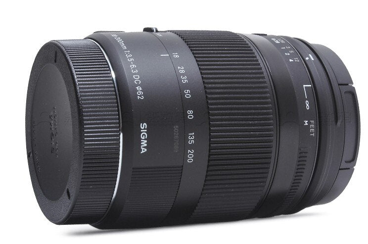 SIGMA 18-200mm f/3.5-6.3 DC Macro OS HSM Lens for Nikon  D3100 D3200 D3300 D5000 D5100 D5500 D90 D7000 D7100 D7200 D300 D300s