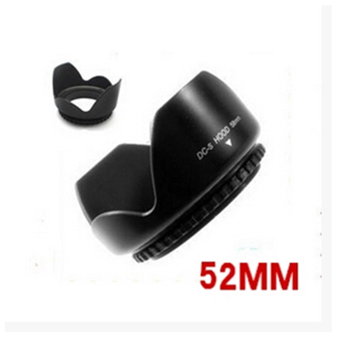 Lens Hood D3200 D3100 D5200 D5300 for Nikon AF-S DX 18-55mm f/3.5-5.6G VR II 52 Lens