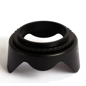 Lens Hood D3200 D3100 D5200 D5300 for Nikon AF-S DX 18-55mm f/3.5-5.6G VR II 52 Lens