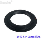 M42 Metal Lens Adapter Screw Mount Lens Ring to For Canon EOS for Nikon AI for Sony AF for Pentax PK Camera Lens Accessories