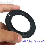 M42 Metal Lens Adapter Screw Mount Lens Ring to For Canon EOS for Nikon AI for Sony AF for Pentax PK Camera Lens Accessories