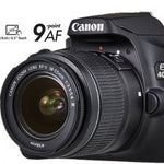 Canon EOS 4000D T100 DSLR Wi-Fi Camera with 18-55mm Lens