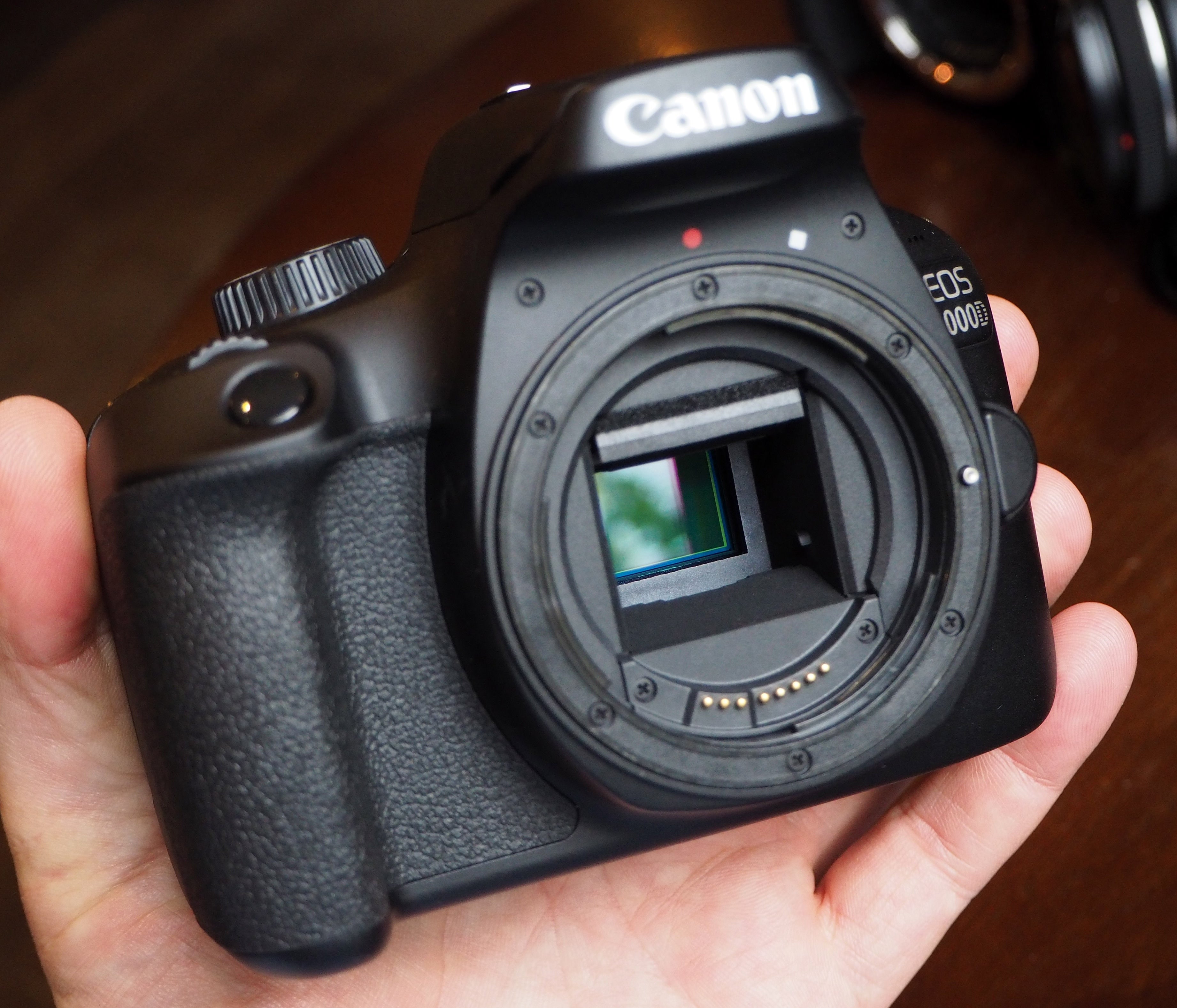 Canon EOS 4000D T100 DSLR Wi-Fi Camera with 18-55mm Lens
