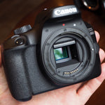 Canon EOS 4000D T100 DSLR Wi-Fi Camera with 18-55mm Lens